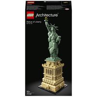 lego architecture statue of liberty building set 21042