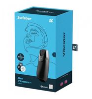 satisfyer men heat vibration negro