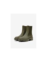 botas only betty-6 ochrome pu forest green mujer