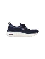 zapatillas de running skechers engineered flat knit w black