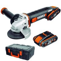 worx wx800 amoladora 115mm  2 baterias 20v 20ah  maletin