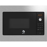 balay 3cg5142x3 microondas integrable con grill 20l 800w negroinox