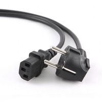 metronic cable de alimentacion schuko a c13 2m negro