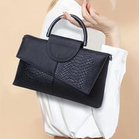 bolso de cocodrilo bolso de lujo para mujer cartera de mano de cuero pu de moda