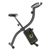 tunturi b20 x-bike cardio fit bicicleta estatica plegable negra