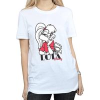 dessins animes camiseta manga larga classic para mujer