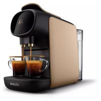 philips lor barista sublime cafetera de capsulas dorada