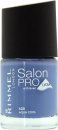 rimmel salon pro nail polish 12ml - 420 aqua cool