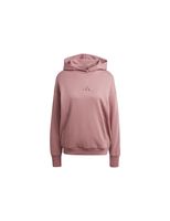 sudadera adidas all szn french terry loose hoodie mujer rosa