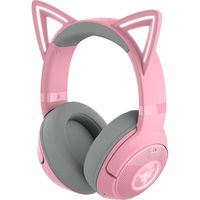 kraken kitty bt v2 quartz edition auriculares rgb gaming inalambricos rosas