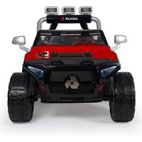 injusa monster car coche electrico 24v rojo