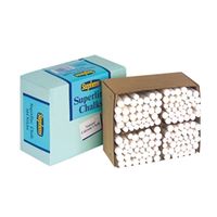 stephens tapered chalk stick white 144 pack rs522553