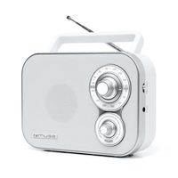 muse m-051 rw radio dual blanca