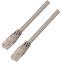 aisens a135-0228 cable de red rj45 utp cat 6 50cm gris