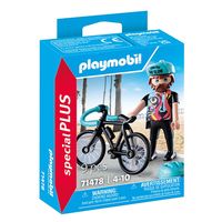 71478 playmobil special plus ciclista de carretera paul