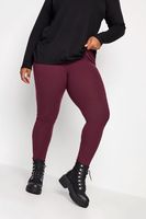 yours leggings canale granates mujer curvy y tallas grandes yours