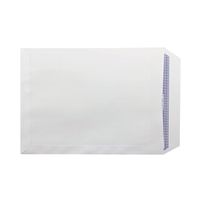 q-connect c4 envelope pocket self seal 90gsm white 75 pack kf07560