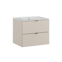 mueble bajo lavabo encastrado estratificado 60cm