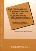 los funcionarios de administracion local con habilitacion de cara cter