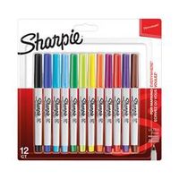 sharpie ultra-fine marker assorted 12 pack s0941891