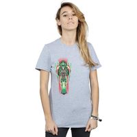 dc comics camiseta manga larga bi10167 para mujer