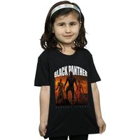 marvel camiseta manga larga wakandastrong para nina