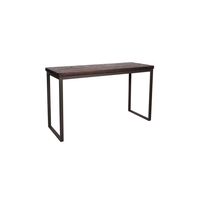 mesa de bar 180 cm aceromadera maciza