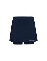 falda de tenis head club basic skort mujer azul marino