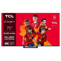 tcl 75c745 75 qled ultrahd 4k hdr10