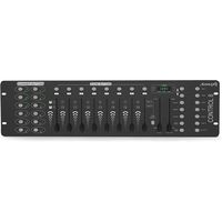 audibax control 8 controlador para dj mesa dmx de 192 canales