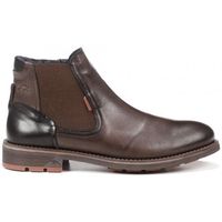 fluchos zapatos bajos terry f1343 afelpado cafe para hombre