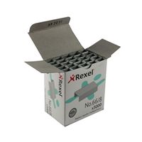 rexel 66 staples 8mm pack 5000 - 6065