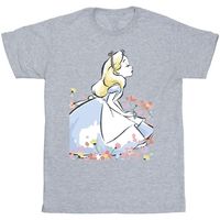 disney camiseta manga larga alice in wonderland para hombre