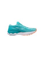 zapatillas de running mizuno wave skyrise 4 azul mujer