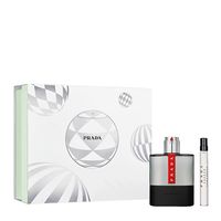 prada luna rossa carbon estuche - 100 ml eau de toilette set de perfumes para hombre