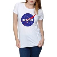 nasa camiseta manga larga insignia para mujer