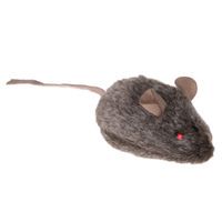 juguete wild mouse con sonido y led para gatos - 1 unidad