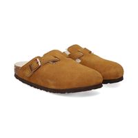 birkenstock zuecos mujer - marron talla 38n