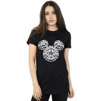 disney camiseta manga larga head of eyes para mujer