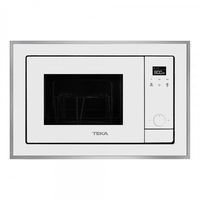 teka ml 820 bis microondas integrable con grill 20l 700w cristal blanco