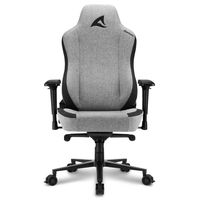 sharkoon skiller sgs40 fabric silla gaming gris