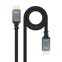 nanocable cable hdmi 21 iris 8k am-am negro 10m