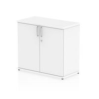 impulse 600 desk high cupboard white - i000182