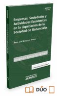 empresas sociedades y actividades economicas en la liquidacion d e la