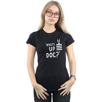 dessins animes camiseta manga larga whats up doc para mujer