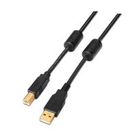 nanocable cable usb 20 impresora alta calidad tipo ab machomacho 2m negro