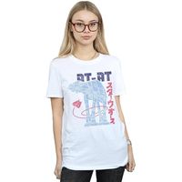 disney camiseta manga larga at-at para mujer