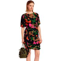 essentiel vestidos - vestido mini estampado para mujer