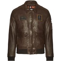 aeronautica militare chaqueta 222pn895pl145 chaqueta hombre marron para hombre