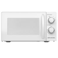 grunkel mw-20mi microondas 20l 700w blanco